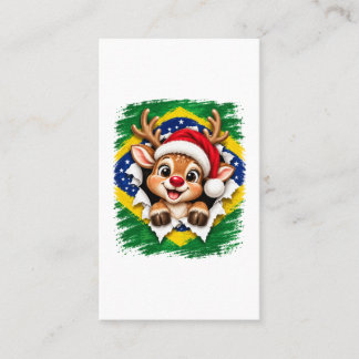 ブラジルのクリスマストナカイ 名刺