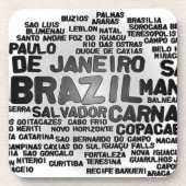 ブラジルのコルクのコースター コースター (正面)