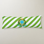 ブラジルのコートの腕 ボディピロー (裏面)