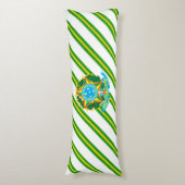 ブラジルのコートの腕 ボディピロー (正面縦)