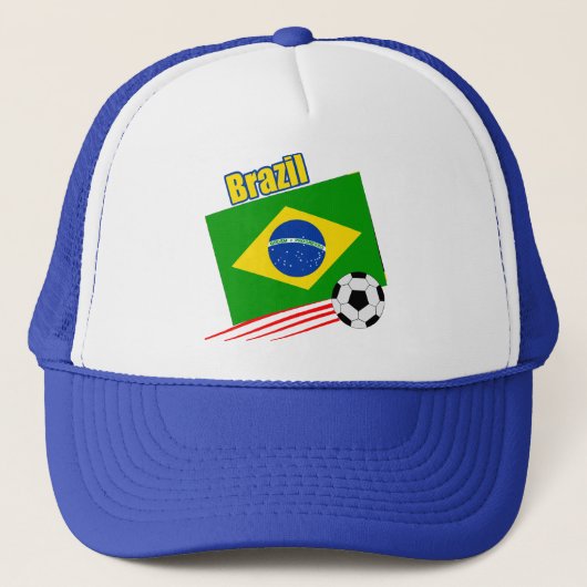 ブラジルのサッカーチーム キャップ (正面)