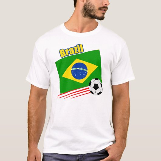 ブラジルのサッカーチーム Tシャツ (正面)
