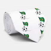 ブラジルのサッカーボール ネクタイ (ロール)