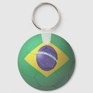 ブラジルのサッカー キーホルダー