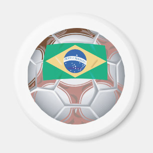 ブラジルのサッカー マグネット