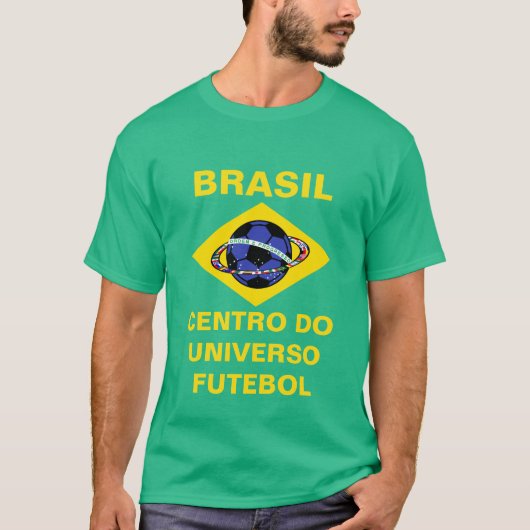 ブラジルのサッカー Tシャツ (正面)