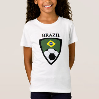 ブラジルのサッカー Tシャツ