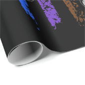 ブラジルのジウジツスターズ&ストライプズランクBJJ国旗 ラッピングペーパー (ロールコーナー)