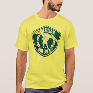 ブラジルのジウ·ジツシールド Tシャツ