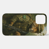 ブラジルのジャングルの戦士ジャガー Case-Mate iPhoneケース (裏面 (横))