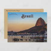 ブラジルのスガローフ山 ポストカード (正面/裏面)