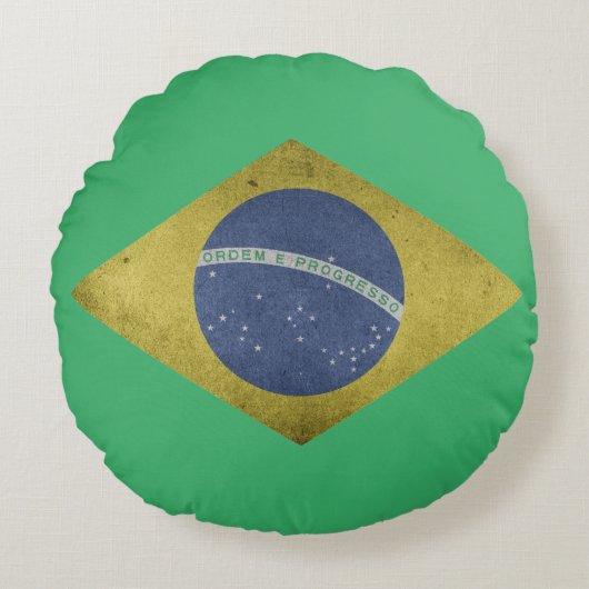 ブラジルのダイヤモンド ラウンドクッション (正面)