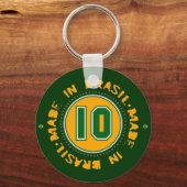 ブラジルのチーム キーホルダー (正面)