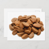 ブラジルのナッツの種子 ポストカード (正面/裏面)