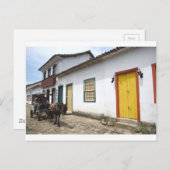 ブラジルのパラティ通りに乗る ポストカード (正面/裏面)