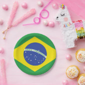 ブラジルのパーティーのプレート ペーパープレート (パーティー)