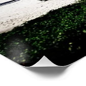 ブラジルのビーチ、サントスの木 ポスター (コーナー)