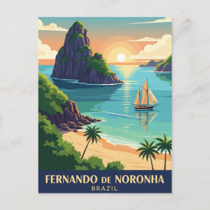 ブラジルのフェルナンド・デ・ノーニャ ポストカード