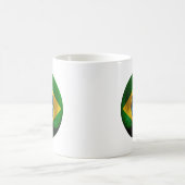 ブラジルのフットボール コーヒーマグカップ (中央)