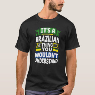 ブラジルのブラジル国旗 Tシャツ
