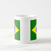 ブラジルのプライド コーヒーマグカップ (中央)