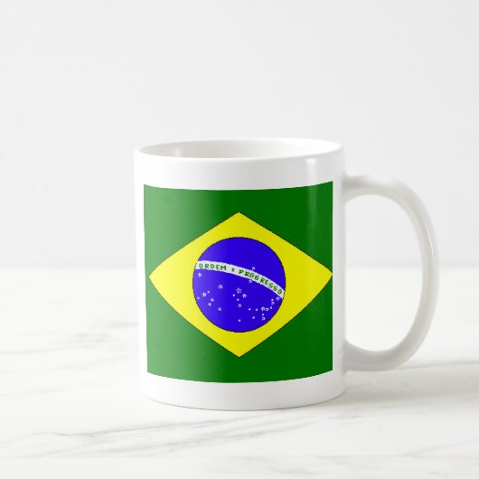 ブラジルのプライド コーヒーマグカップ (右)