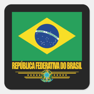ブラジルのプライド スクエアシール