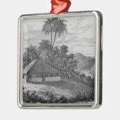 ブラジルのプランターの家 メタルオーナメント (左)