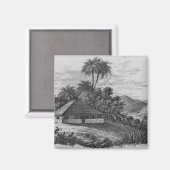 ブラジルのプランターズハウス マグネット (正面/裏面)