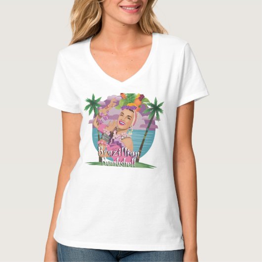ブラジルのボンシェル Tシャツ (正面)