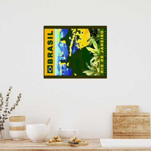 ブラジルのポスターデザイン ポスター (キッチン)