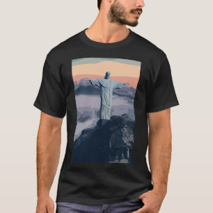 ブラジルのリオの救い主 Tシャツ