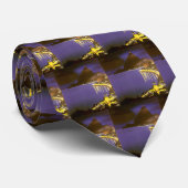 ブラジルのリオデジャネイロで夜のヴィンテージビーチ ネクタイ (ロール)