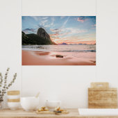 ブラジルのリオデジャネイロにあるウルカビーチ ポスター (キッチン)