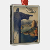 ブラジルのリオデジャネイロのキリスト・ザ・リデエマー像 メタルオーナメント (右)