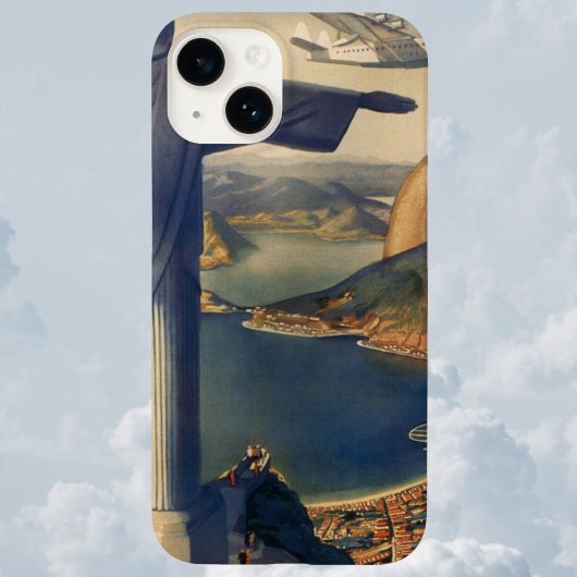 ブラジルのリオデジャネイロのキリスト・ザ・リデエマー像 Case-Mate iPhoneケース