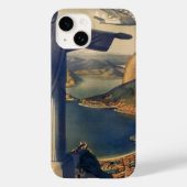 ブラジルのリオデジャネイロのキリスト・ザ・リデエマー像 Case-Mate iPhoneケース (裏面)