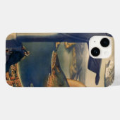 ブラジルのリオデジャネイロのキリスト・ザ・リデエマー像 Case-Mate iPhoneケース (裏面 (横))