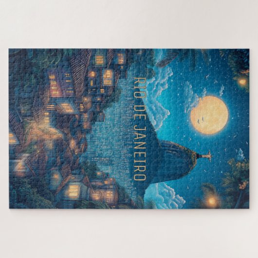 ブラジルのリオデジャネイロへの旅行 ジグソーパズル (横)