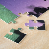 ブラジルのリオデジャネイロ。〜のキリスト像 ジグソーパズル (側面)