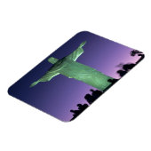 ブラジルのリオデジャネイロ。キリスト像 マグネット (左側)