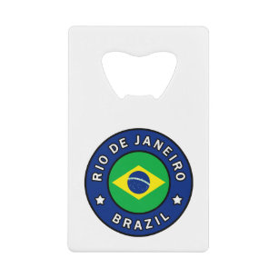 ブラジルのリオデジャネイロ クレジットカード栓抜き