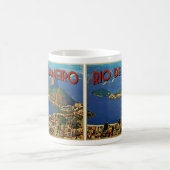 ブラジルのリオデジャネイロ コーヒーマグカップ (中央)