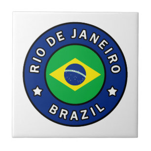 ブラジルのリオデジャネイロ タイル