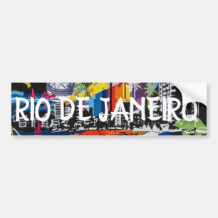 ブラジルのリオデジャネイロ バンパーステッカー