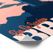 ブラジルのリオデジャネイロ ポスター (角)