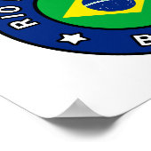 ブラジルのリオデジャネイロ ポスター (角)