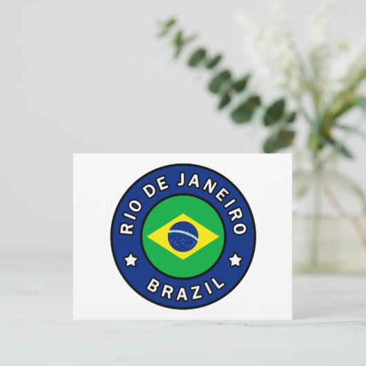 ブラジルのリオデジャネイロ ポストカード (スタンド正面)