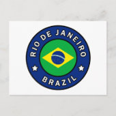 ブラジルのリオデジャネイロ ポストカード (正面)