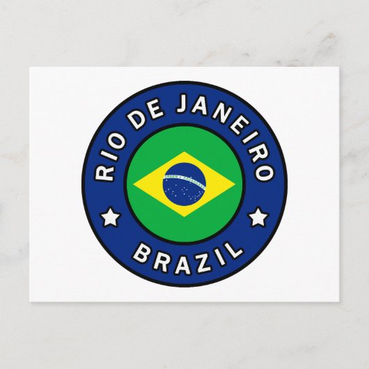 ブラジルのリオデジャネイロ ポストカード (正面)